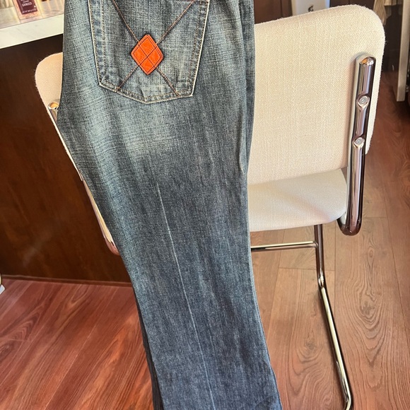 Vintage 7’s wide leg jeans size 26 - Picture 6 of 7